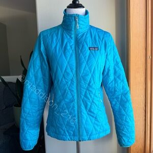 Patagonia Nano Puff Jacket Curaçao Blue Small Windproof Water Resistant S